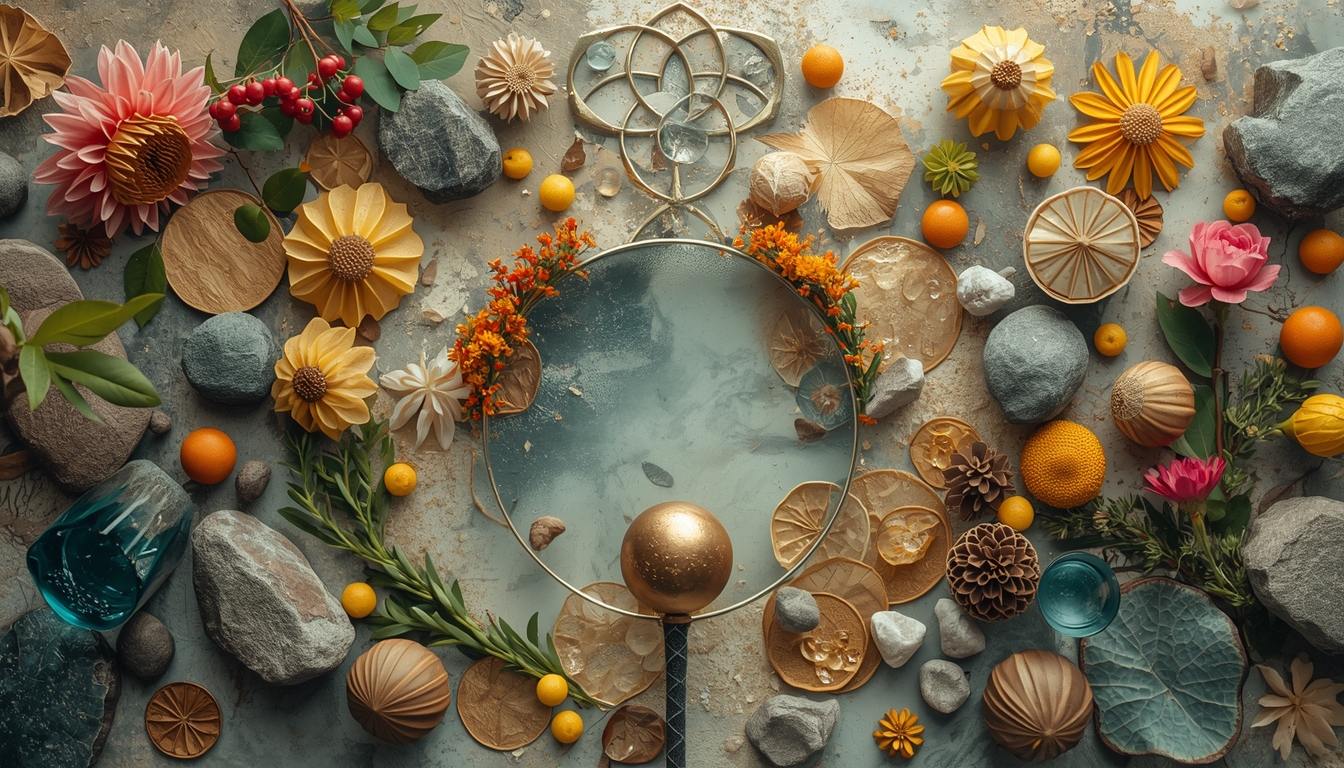 Holistisk balans och harmoni med naturliga element